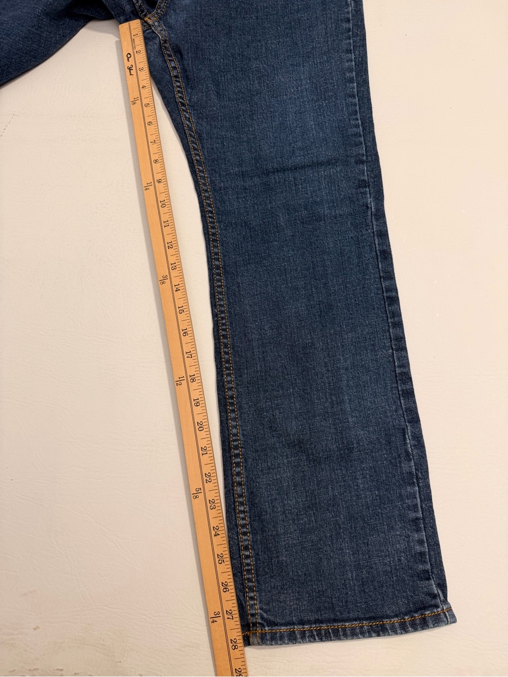 Cody James Straight Leg Jeans in Blue Denim Size 36W 30L - Picture 9 of 10